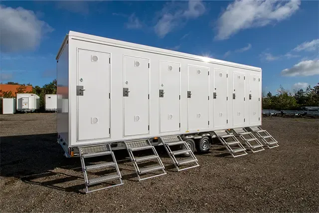 luxury restroom trailer